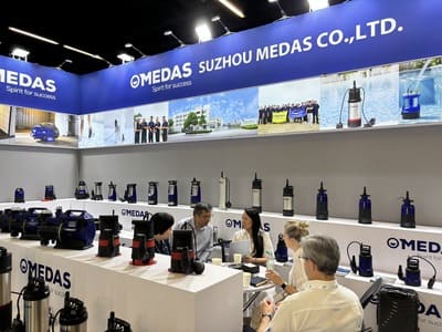 Conectando-se globalmente: Medas apresenta inova&ccedil;&otilde;es de ponta em bombas de &aacute;gua na feira internacional de 2026