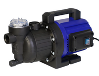 Bomba de jardim com sistema de filtro