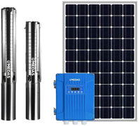 Bomba solar para po&ccedil;o profundo