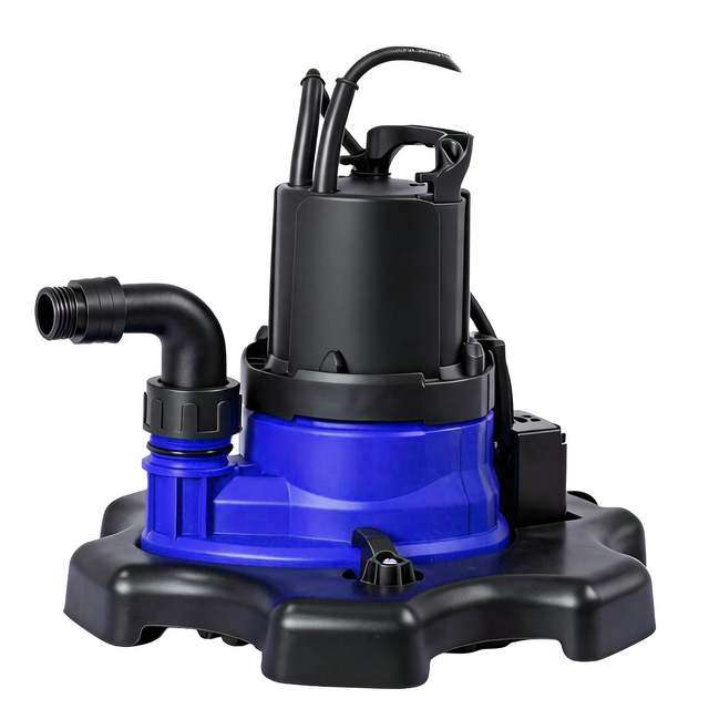 Bomba submers&iacute;vel de suc&ccedil;&atilde;o ultra plana para cobertura de piscina